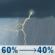Wednesday: Showers And Thunderstorms Likely then Chance Showers And Thunderstorms